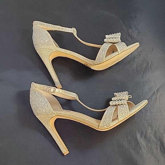 I.N.C. WOMEN'S REESIE RHINESTONE BOW EVENING SANDALS, CREATED for MACY'S WOMEN'S - Picture 11 of 16